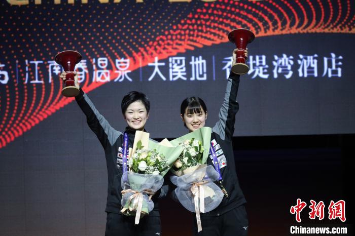 卓球女子グランドファイナルで日本の木原・長崎組が優勝　河南省