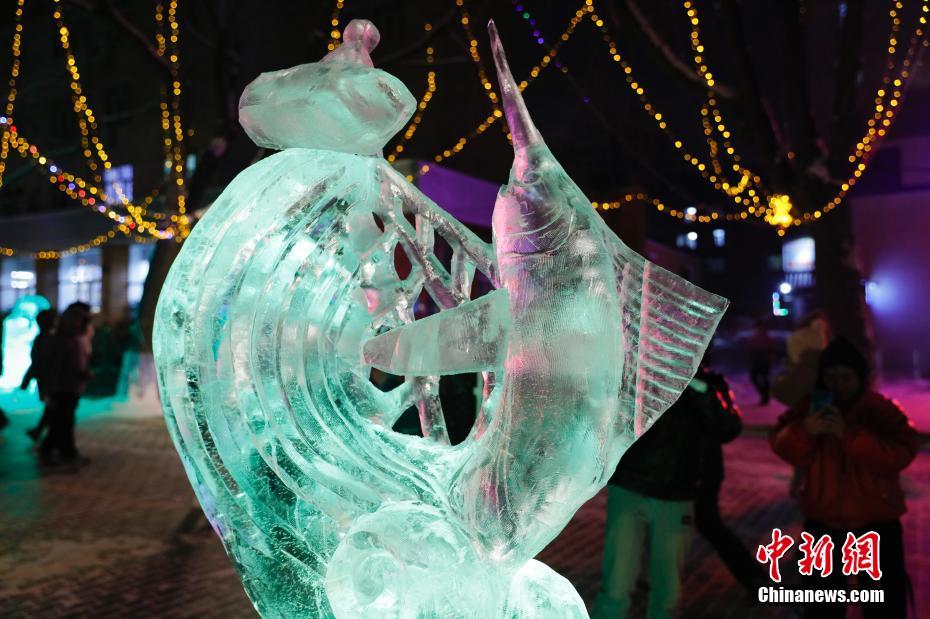 ハルビン工業大学第3回氷雪文化祭りが開幕　 黒竜江省