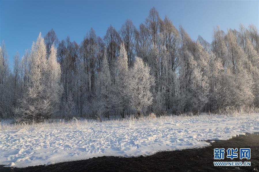 「中国で一番寒い村」の童話のような雪景色　黒竜江省