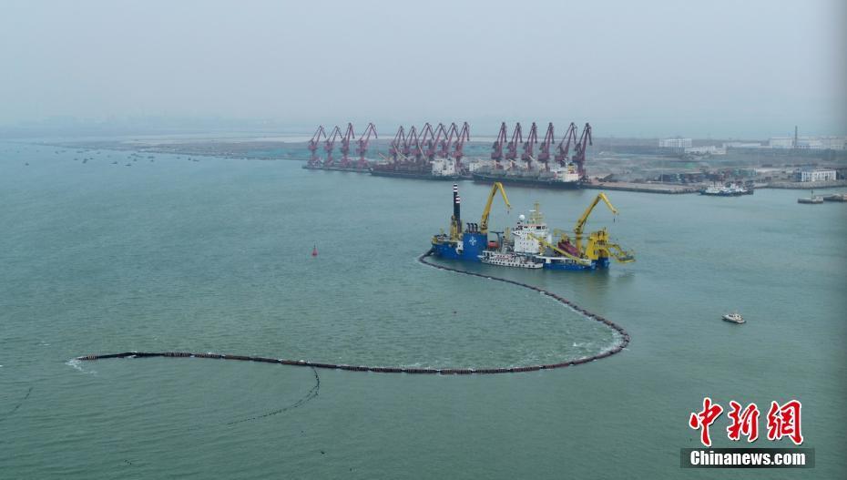 ポンプ浚渫船「天鯤号」、中国の国内プロジェクトに初参加