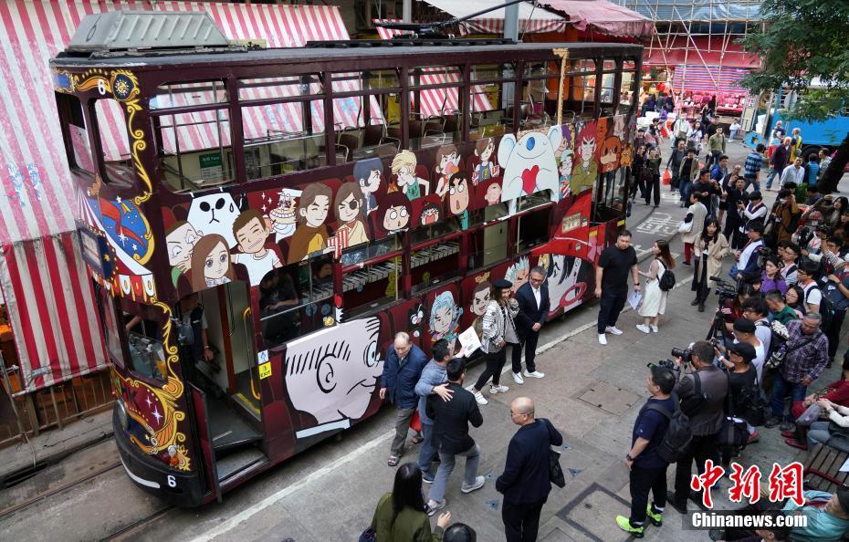 香港のトラムにアニメ電車が登場 往年のアニメキャラが大集合 2 人民網日本語版 人民日報