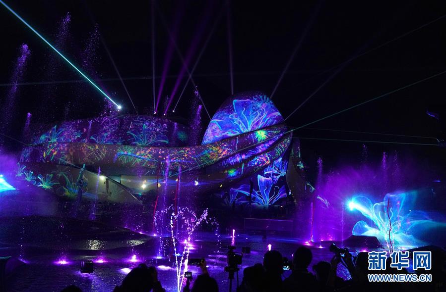 香港オーシャンパークの「ガラ・オブ・ライツ」公演がスタート
