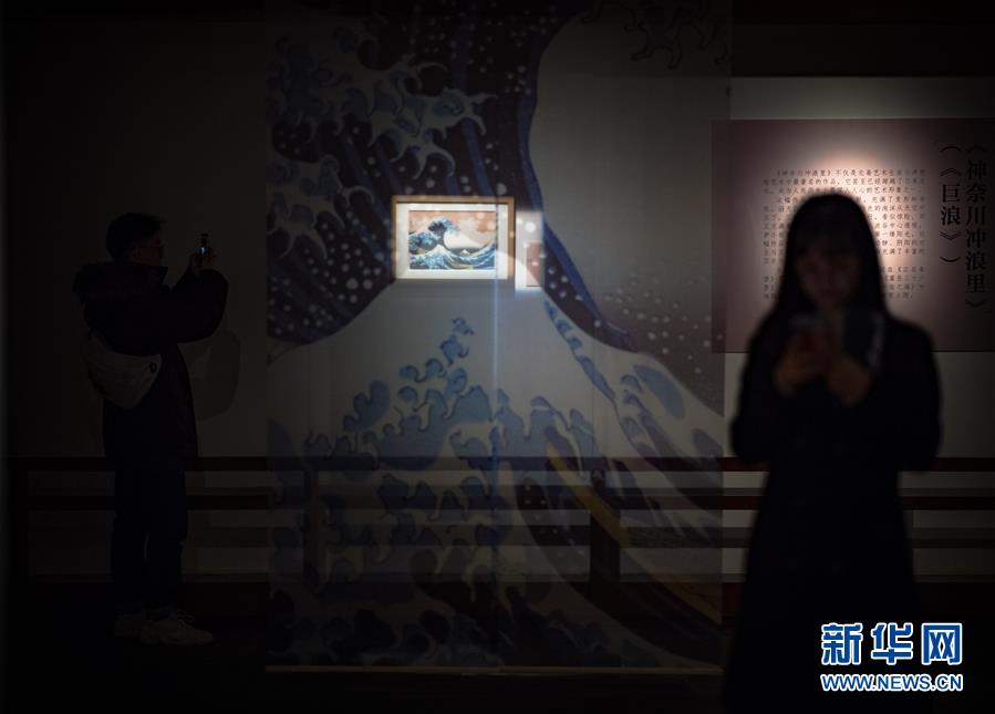 日本の浮世絵「富嶽三十六景」展、湖北で初の開催