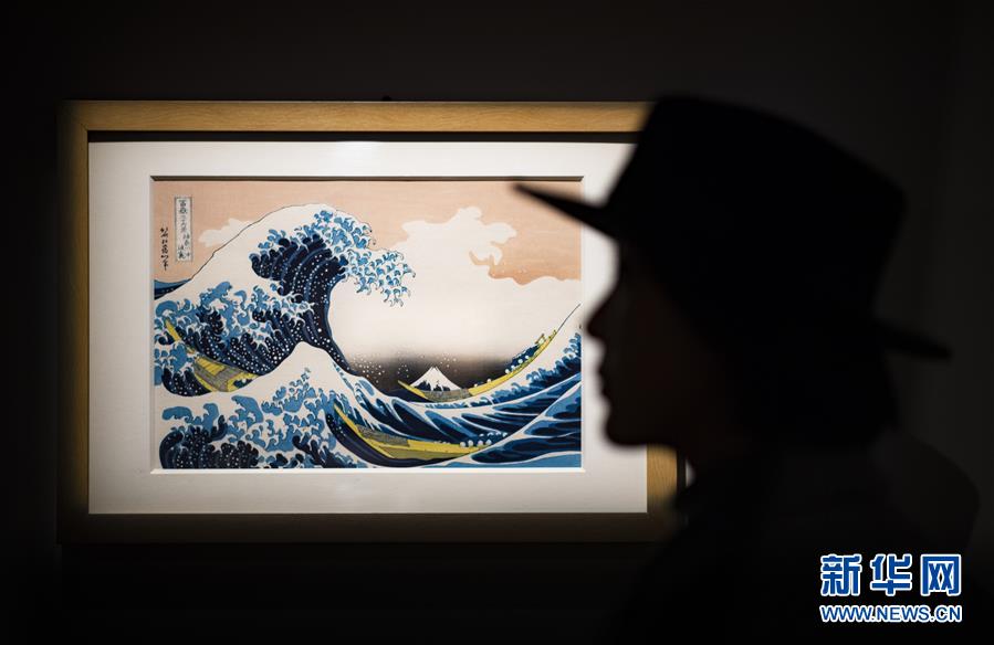 日本の浮世絵「富嶽三十六景」展、湖北で初の開催