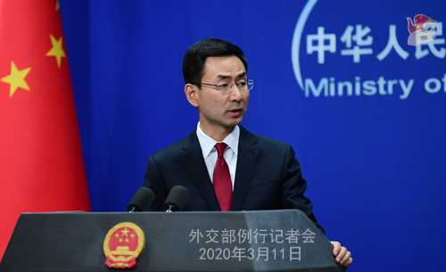 外交部「中国は5つの措置で世界の感染拡大防止に貢献」