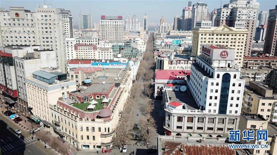 ハルビン、歴史ある街並みをリニューアル整備　黒竜江省