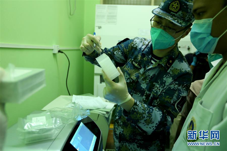 中国軍医療専門家　ミャンマーの感染症対策実験室設立を支援