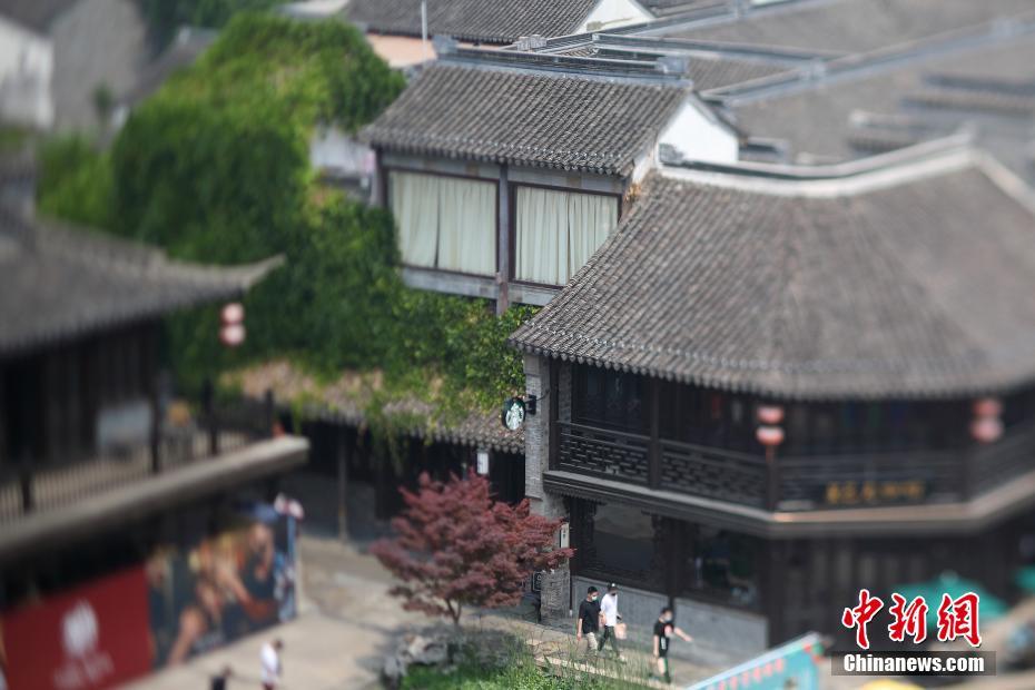 南京老城南、青レンガと白い壁で伝統文化の香り漂う街並み再現