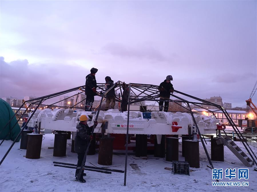 中国の11メートル級シールドマシン、モスクワに初登場