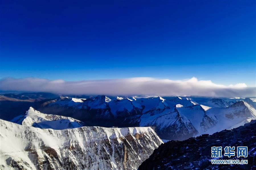 標高7千メートル以上でとらえた雄大な絶景　チョモランマ