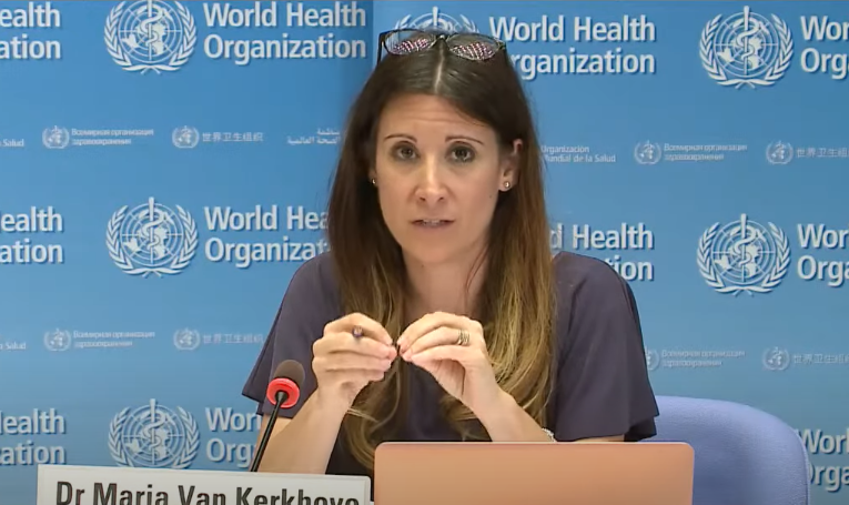 WHO健康危機管理プログラム責任者のマリア・ファン・ケルクホーフェ氏（資料提供・WHO）。