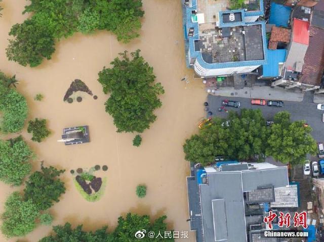 中国南方の8省・自治区で豪雨　被災者176万人、死者9人