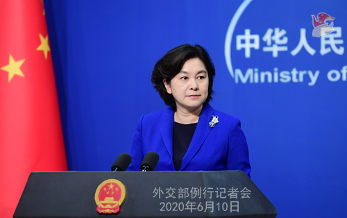 中国外交部が日本側に重大な懸念を表明　香港地区の国家安全立法は中国の内政