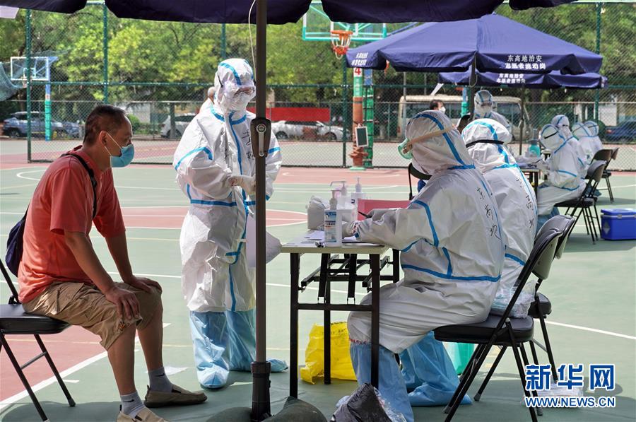 猛暑の北京で進む新型コロナ感染症対策、各地で検疫や消毒