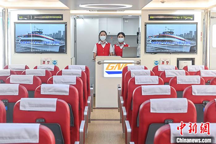 広州南沙と深センを結ぶ初の「水上バス」が運航開始　広東省