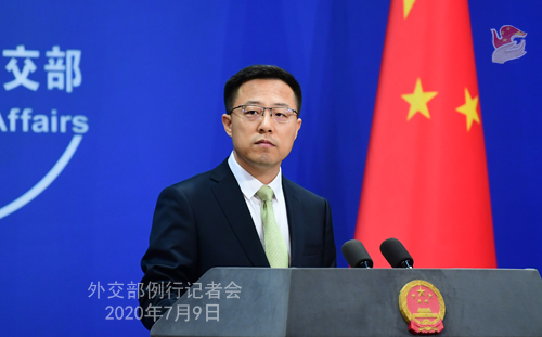 ポンペオ米国務長官の対中責任追及の妄言に中国外交部が反論