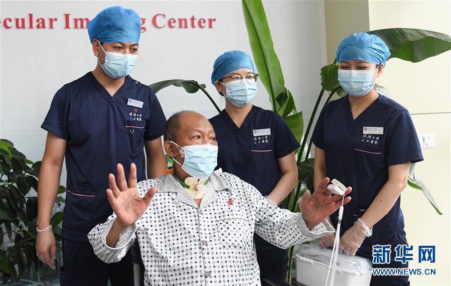 湖北省初の新型コロナ肺炎末期肺移植患者が退院