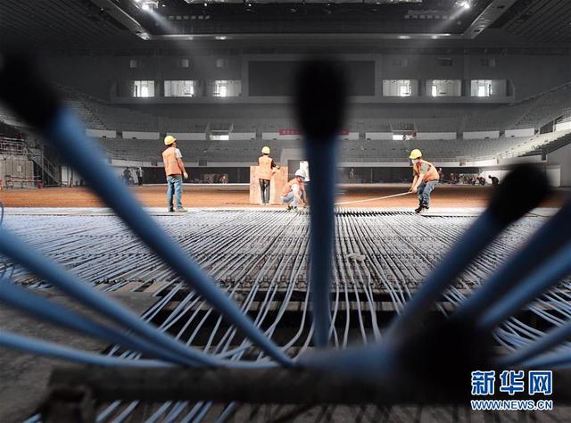 北京冬季五輪競技用リンク建設の現場を取材