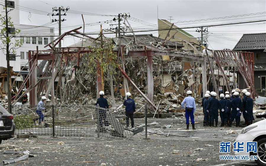 日本福島県の飲食店で爆発　1人死亡18人負傷