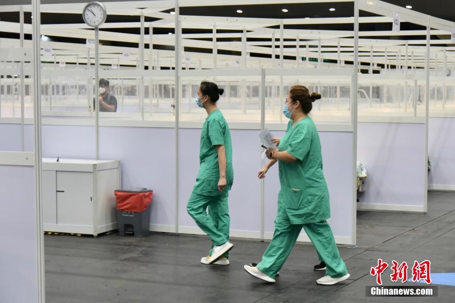 香港病管局、コロナ患者受け入れ用の臨時医療施設の運用を開始