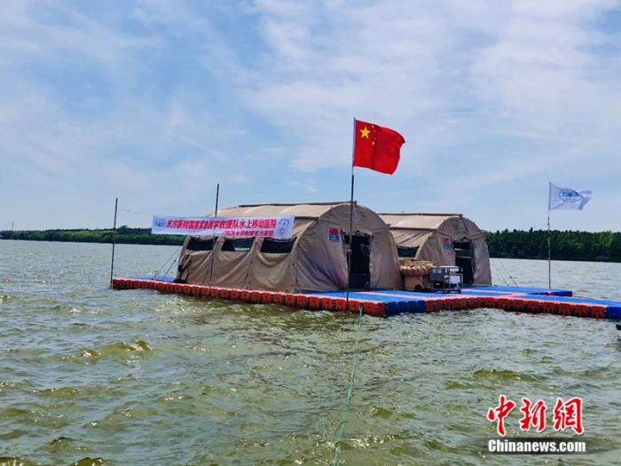 緊急救援の水路の空白を補う上海の「水上移動病院」