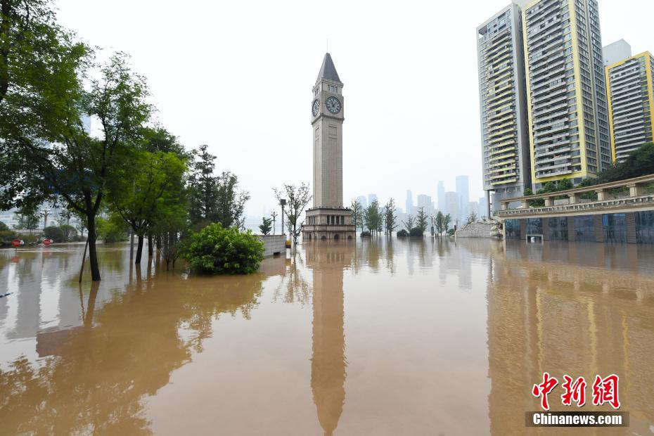 「長江2020年第5号洪水」の増水ピークが重慶市街地に到達