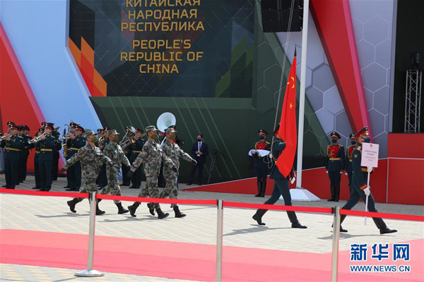 「国際軍事競技大会2020」が開幕