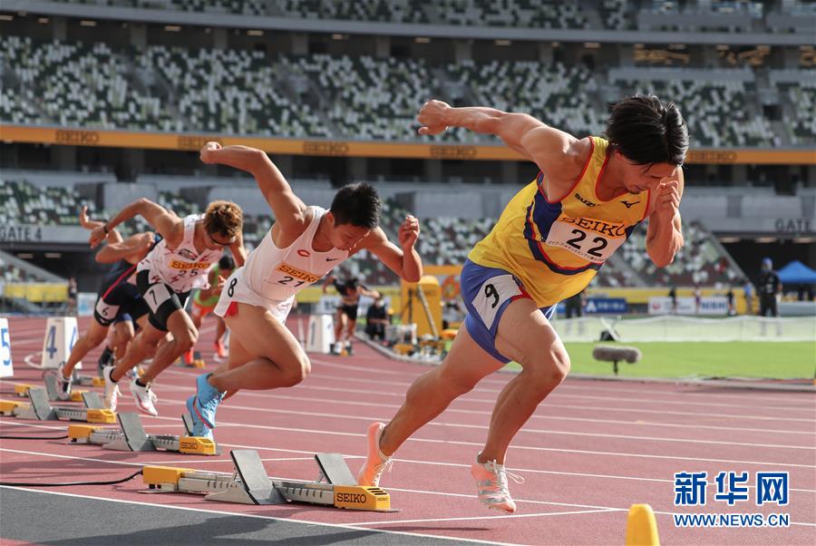 東京五輪主会場となる新国立競技場で初の陸上競技大会が開催　日本