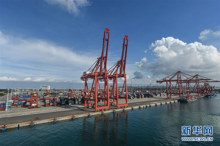 海南自由貿易港、初の大陸間コンテナ航路を開通