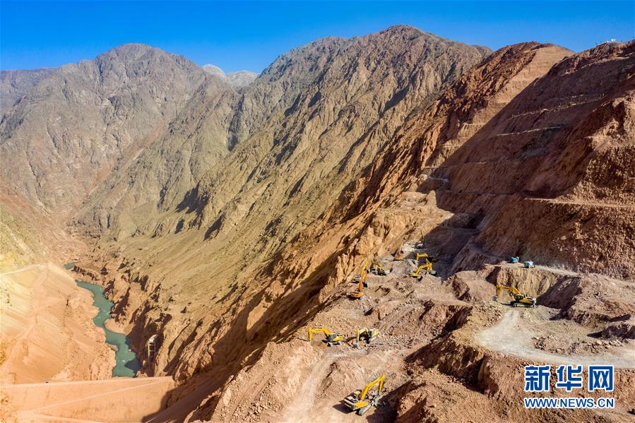 国家重大水利プロジェクト「新疆大石峡水利ターミナル」建設、順調に進展