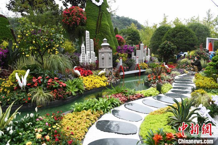 中国（重慶）第3回長江川上都市花卉芸術博覧会が開幕