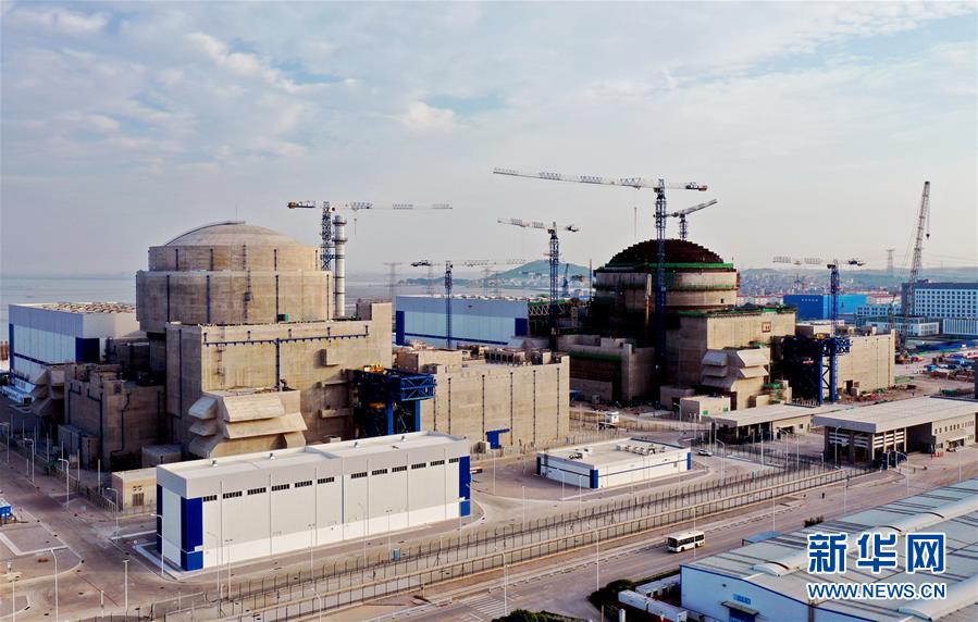 9月1日、「華竜1号」を採用した世界初の中核集団福清原子力発電所の様子（画像提供・中核集団福建福清電子力発電有限公司）。