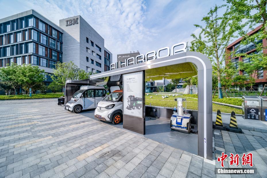 中国初の5G+AIフルシーン商用モデル園区「張江人工知能島」を訪ねて　上海市
