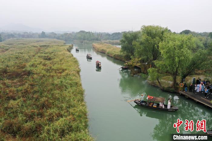 杭州西渓国家湿地公園（画像提供・西渓国家湿地公園）。