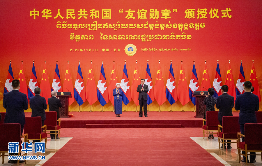 習近平国家主席「中国・カンボジア関係の新たな生命力と活力を輝かせる」