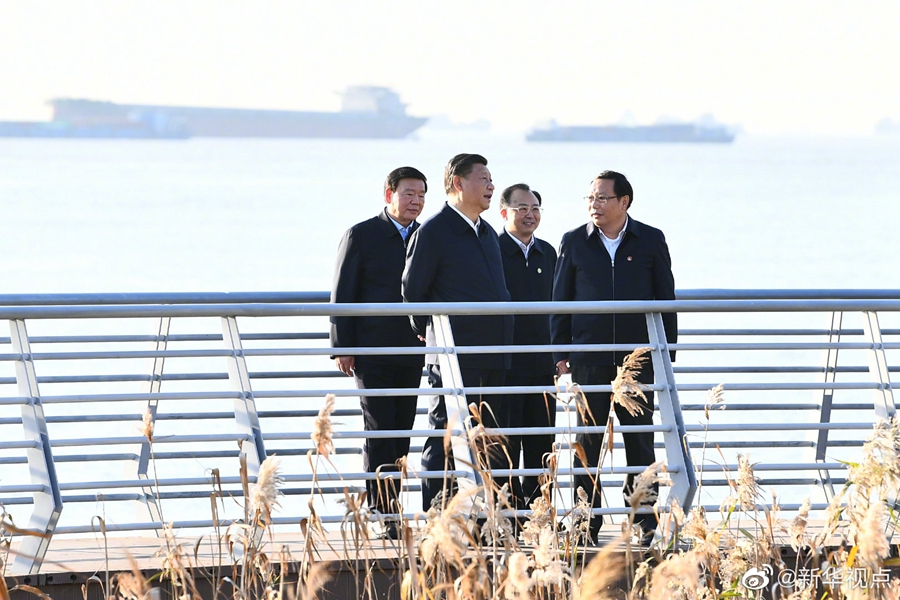 習近平総書記が長江沿岸の総合環境対策を視察