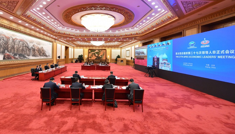 習近平国家主席が第27回APEC非公式首脳会議で重要談話