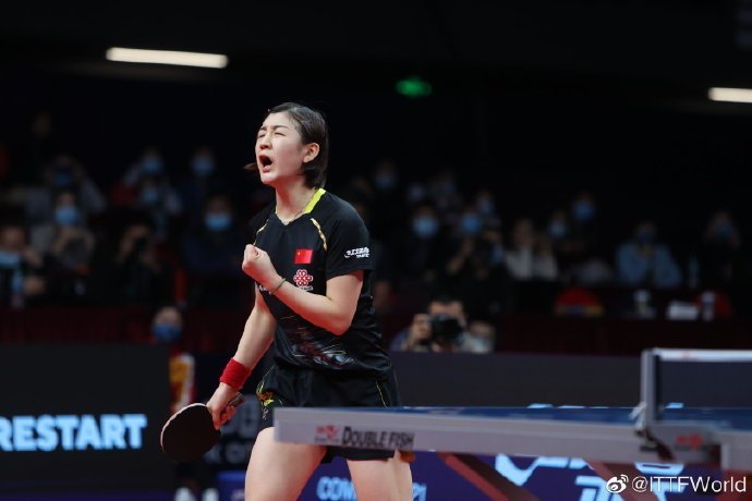 ITTFファイナルズ女子シングルス、陳夢選手が4連覇