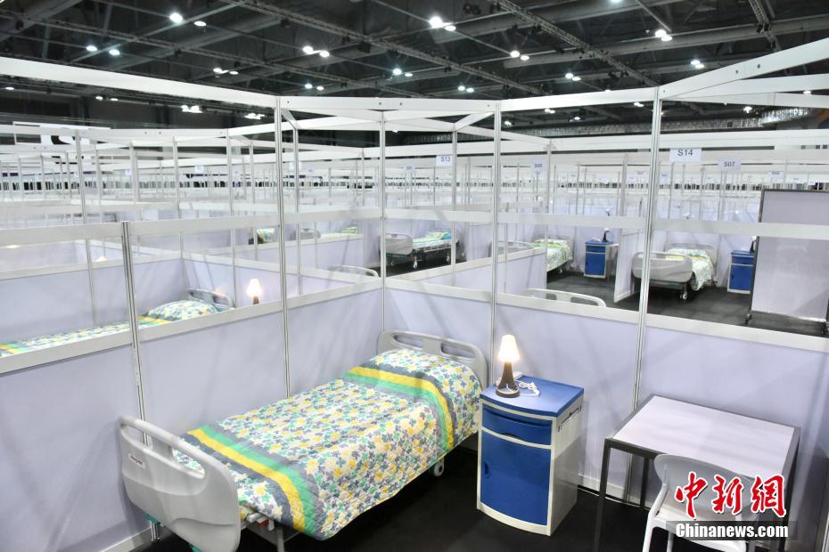 香港地区のコロナ患者受け入れ臨時医療施設が運用再開、900の病床とスペースを提供