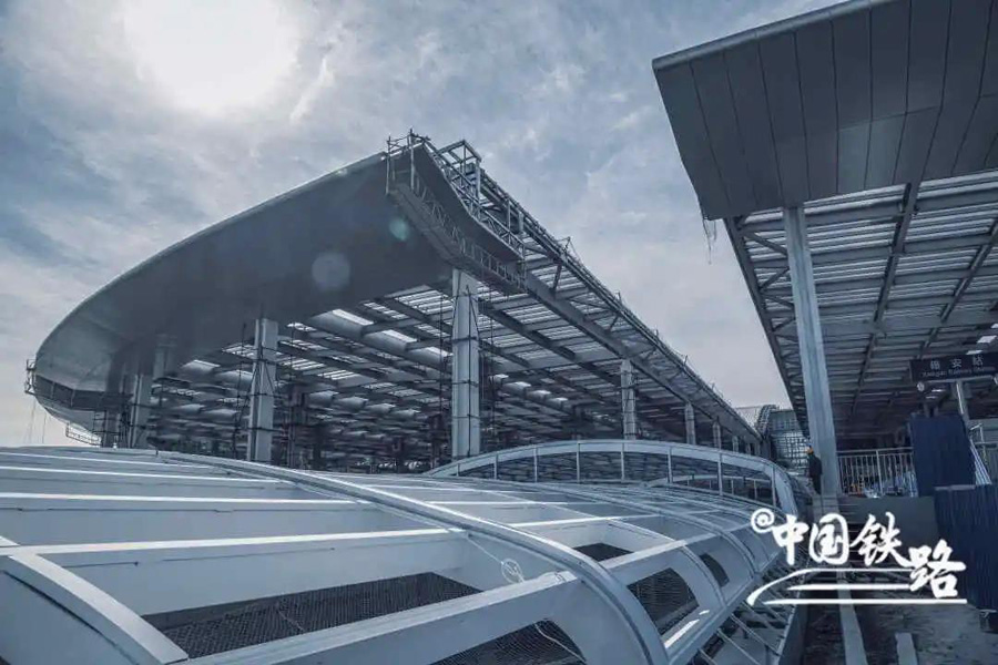 近く竣工！雄安駅の高画質写真が公開　河北省