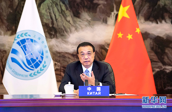李克強総理、上海協力機構の発展に4提案