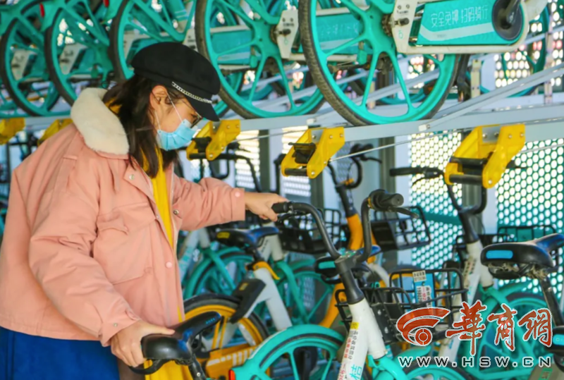 シェア自転車専用駐輪場が西安に登場　中国国内で初