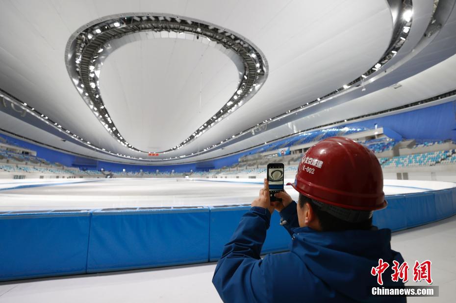 北京冬季五輪会場の国家スピードスケート館、テスト競技開催条件整う