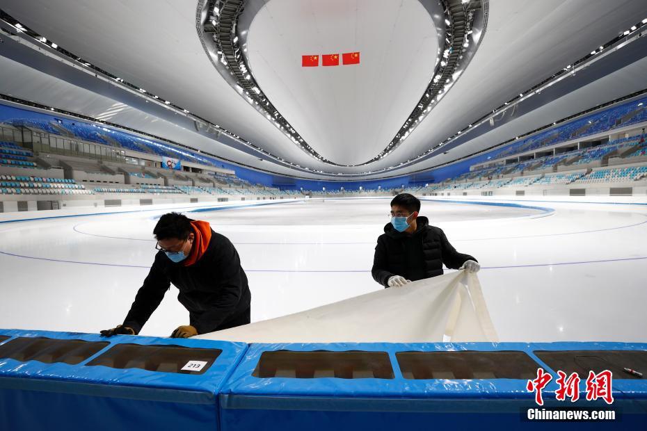 北京冬季五輪会場の国家スピードスケート館、テスト競技開催条件整う