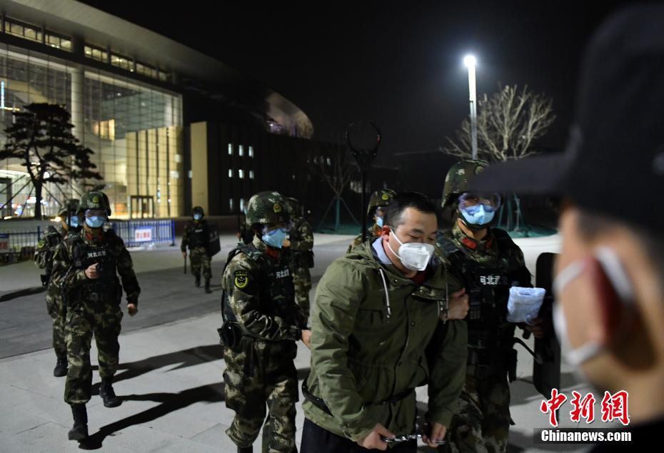 河北省の雄安駅でテロ対策合同訓練を実施
