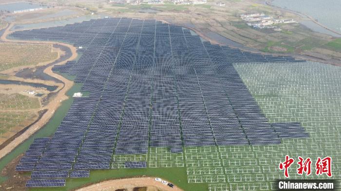 安徽省の「養魚池」太陽光発電所の建設が加速