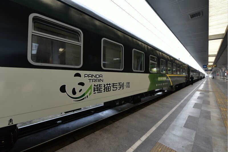まるで「移動するスターランクホテル」？全国初の「パンダ特別列車」が四川省に登場