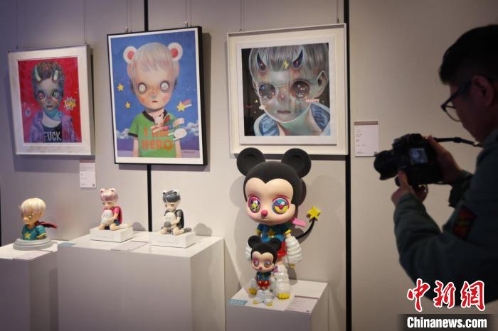 日本トイアートアーティストの作品が南京で展示　江蘇省