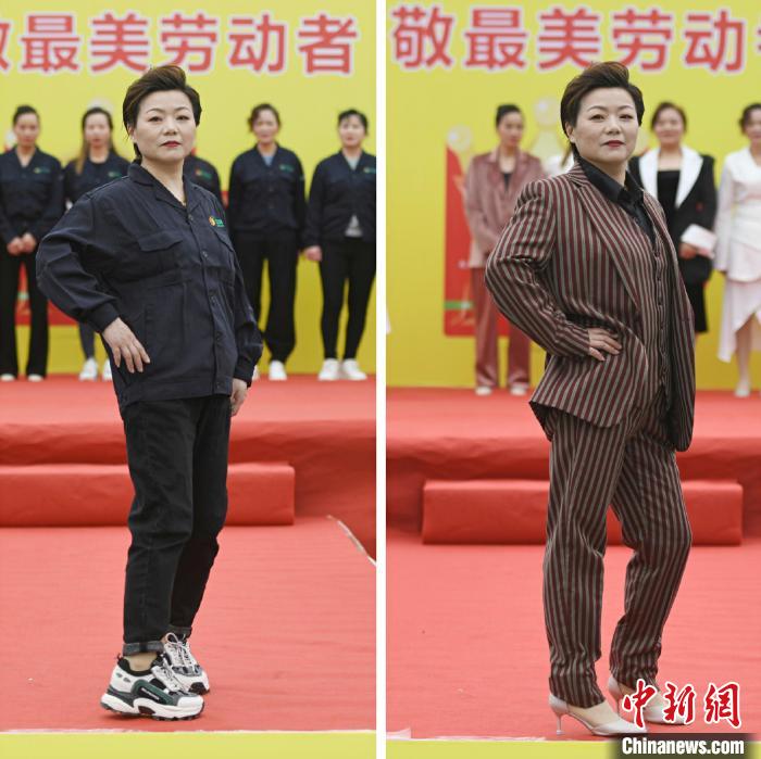 労働者に敬意を表し、工場で「労働者ファッションショー」　湖南省