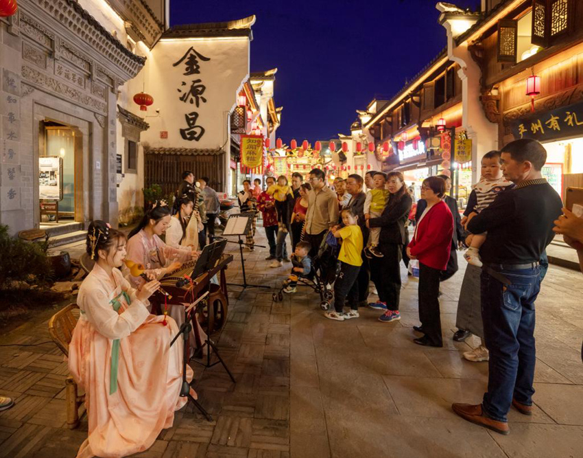 浙江省杭州、古城のナイトタイムエコノミーが5連休の目玉に　消費が絶好調